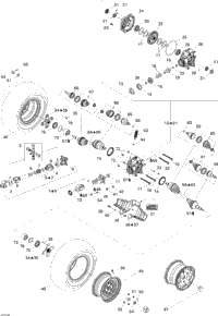 Drive System, Rear Std