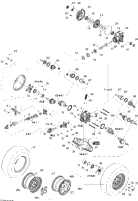 Drive System, Rear Std