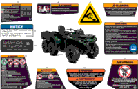 Body - Warning Decals Front Section