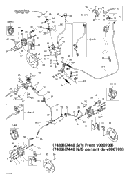 Hydraulic Brake (7489) (7448 From Sn V000709)
