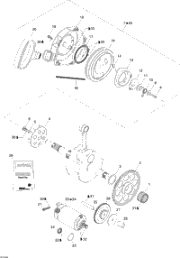 Rewind Starter And Electrical Starter