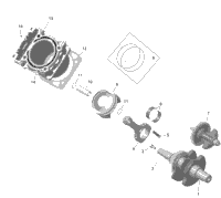 Engine - Cylinder - 450