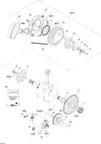 Rewind Starter And Electrical Starter