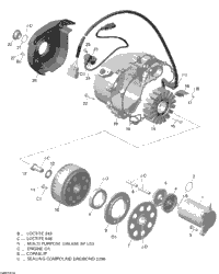 Magneto And Electric Starter - 650 Efi