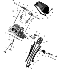 Rotax - Rear Cylinder Head
