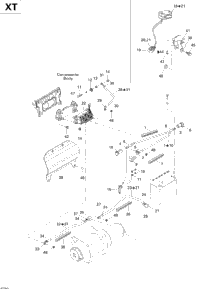 Electrical Harness, Front Section Xt