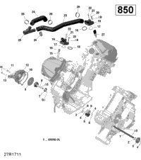 Engine Cooling - 850 Efi
