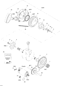 Rewind Starter And Electrical Starter