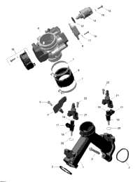 Air Intake Manifold And Throttle Body
