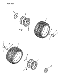 Rear Wheel 170-18