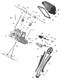 Rotax - Rear Cylinder Head