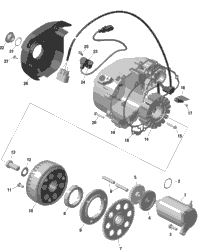 Rotax - Magneto And Electric Starter