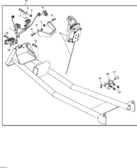 Optional Mounting Frame, Front Blade