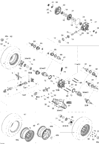 Drive System, Rear Xt