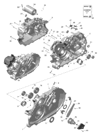 Rotax - Crankcase - 450