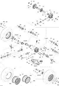 Drive System, Rear Std
