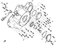 Left Crankcase Cover Assy