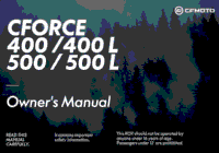 Owner's Manual