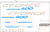 Decal Kits(Na, Cm Explore Blue)