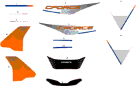Decal Kits(Na,Lava Orange)
