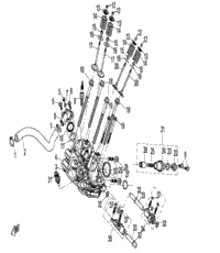 Cyl Head No. 2 Assy (Transmission End)