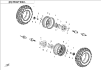 Front Wheel(Steel)
