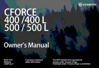 Owner's Manual