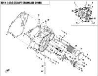 Left Crankcase Cover Assy