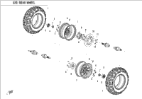 Rear Wheel((Steel))