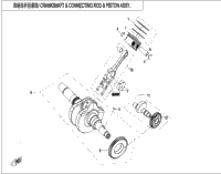 Crankshaft & Connecting Rod & Piston Assy