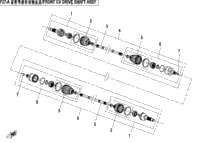 Front Cv Drive Shaft Assy(Sps)