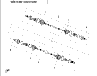 Front Cv Shaft(Sps)