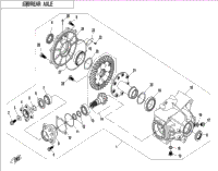 Rear Axle(No Differential)