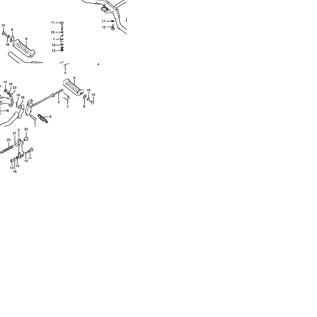 BRAKE PEDAL / STEP BAR