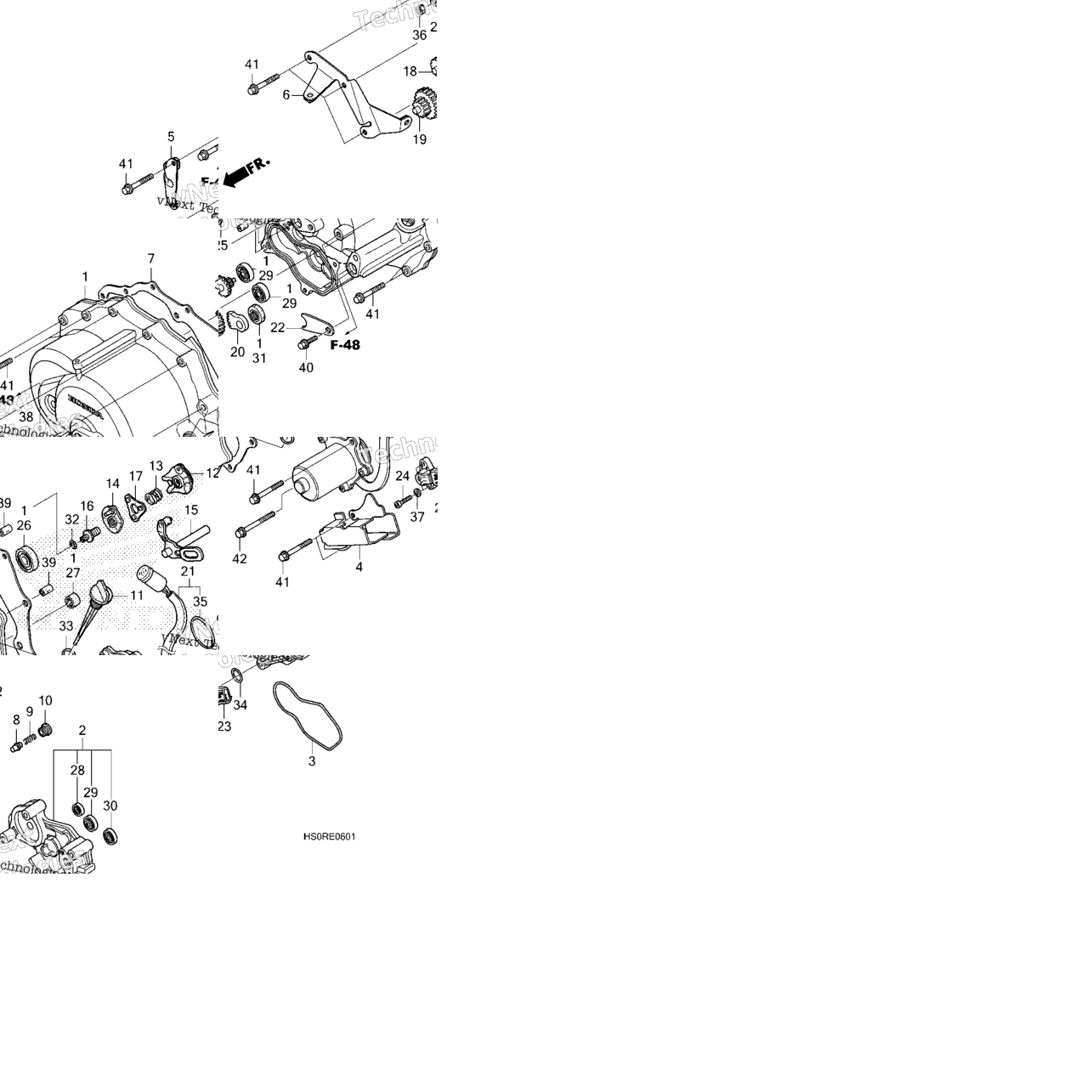 FRONT CRANKCASE COVER (2)