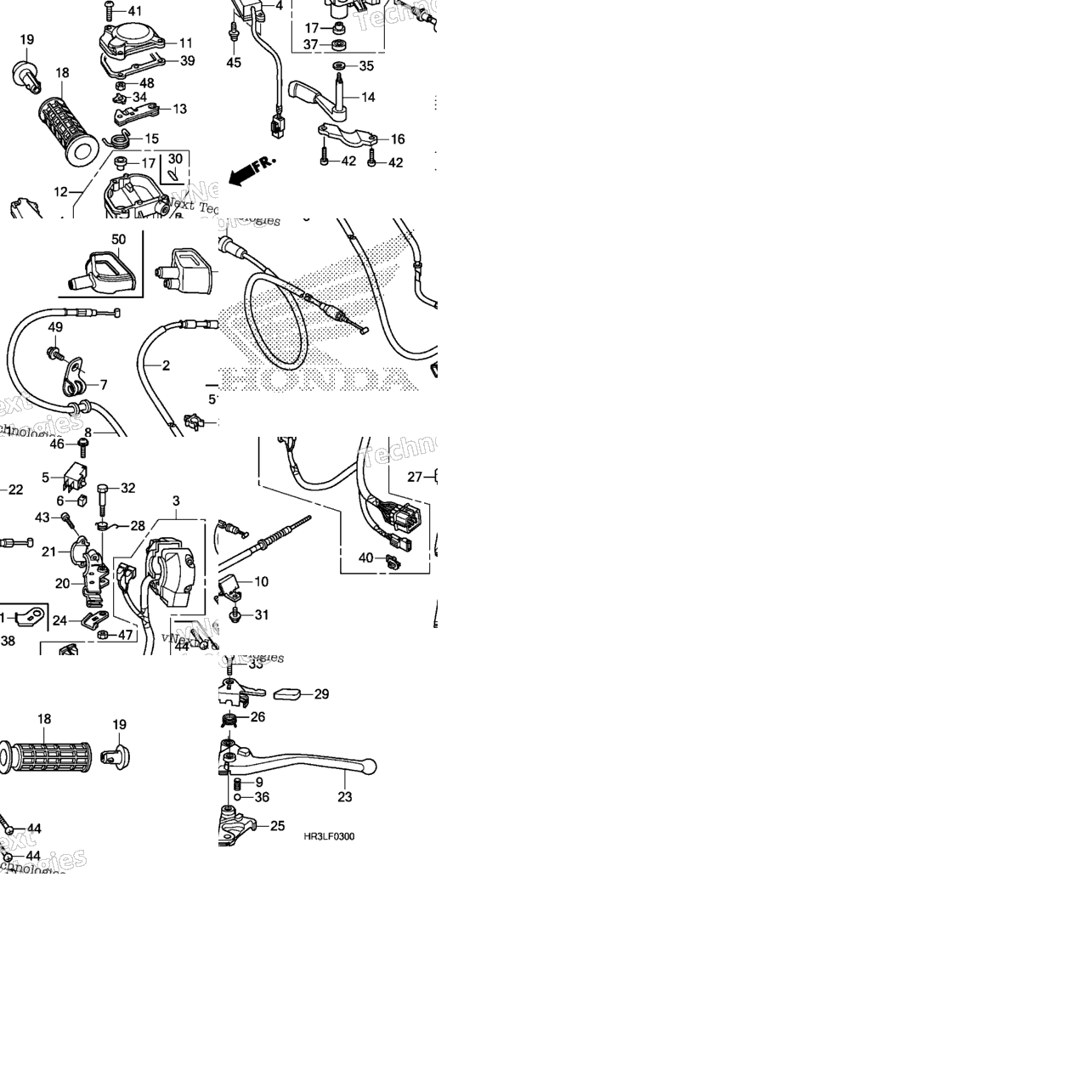 Handle Lever@Switch@Cable