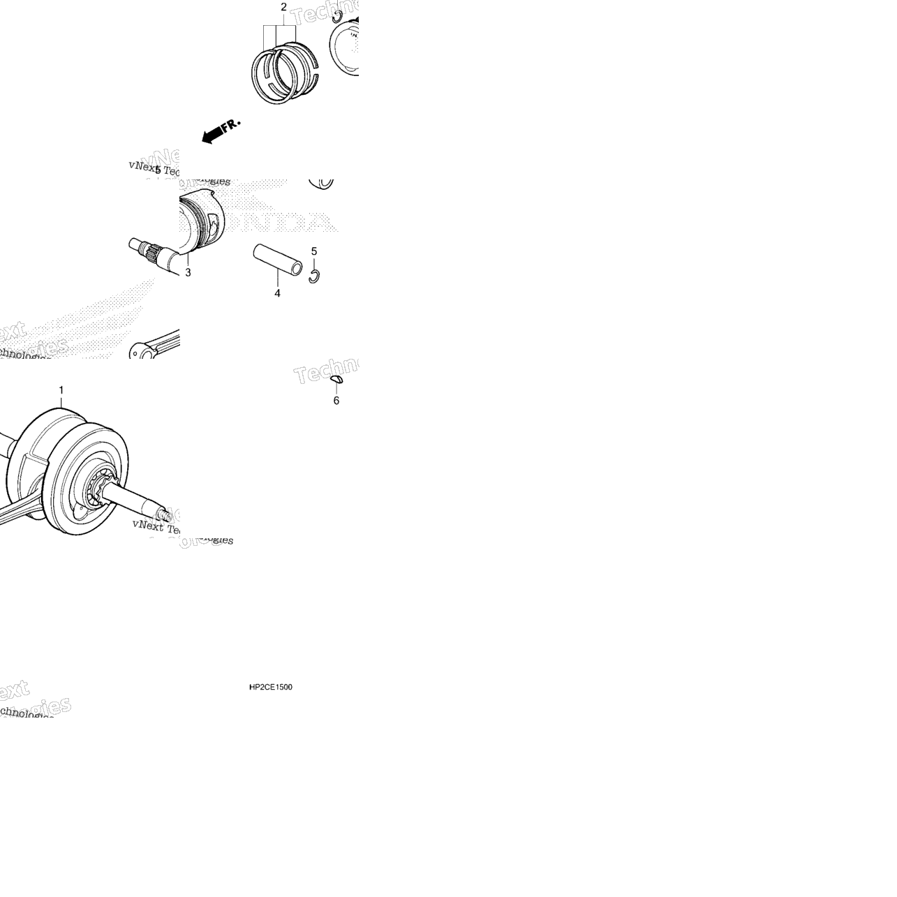 CRANKSHAFT / PISTON