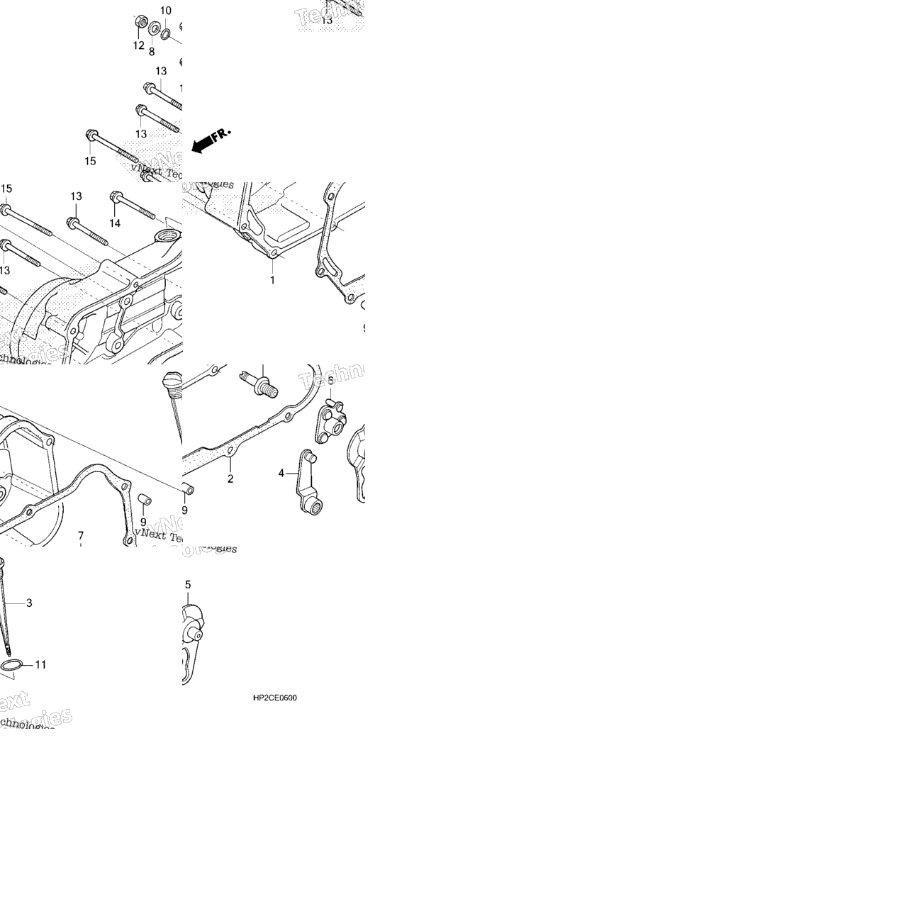 RIGHT CRANKCASE COVER