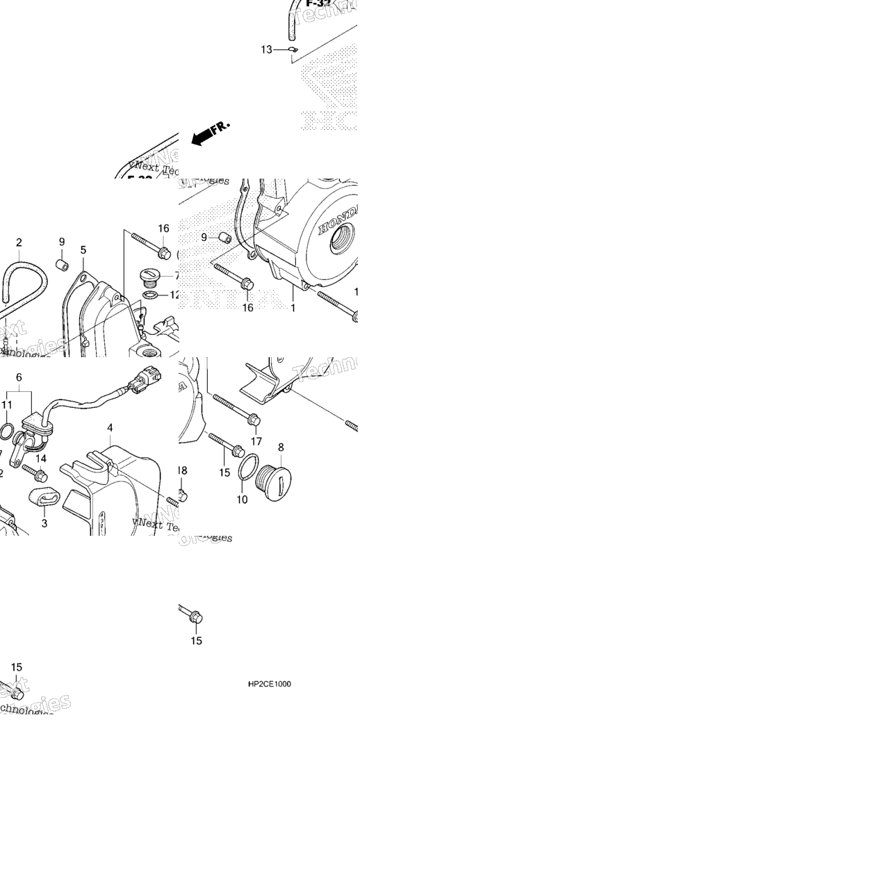 LEFT CRANKCASE COVER