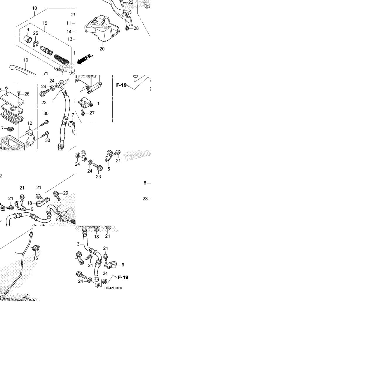 Front Brake Master Cylinder