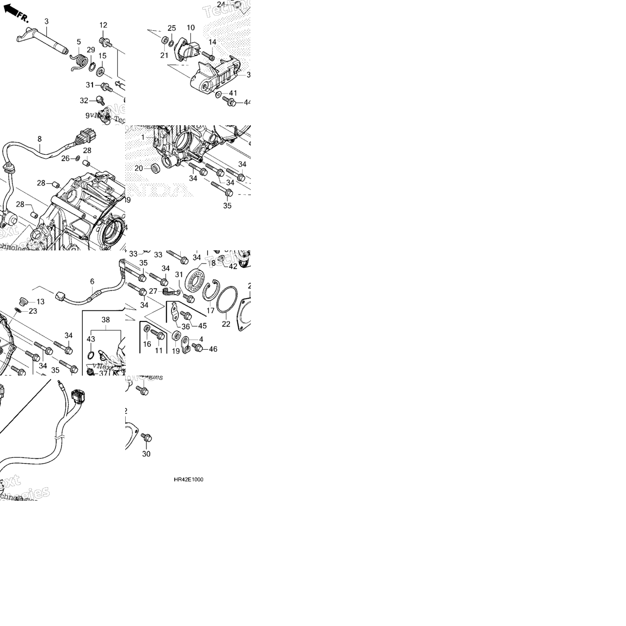 Rear Crankcase Cover