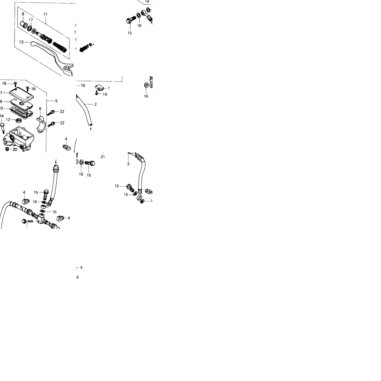 FRONT BRAKE MASTER CYLINDER