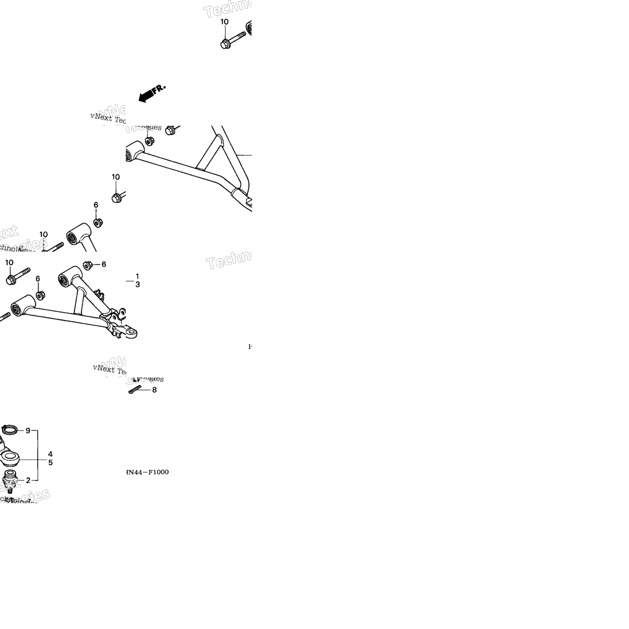 Front Arm (Trx350tm/Te)