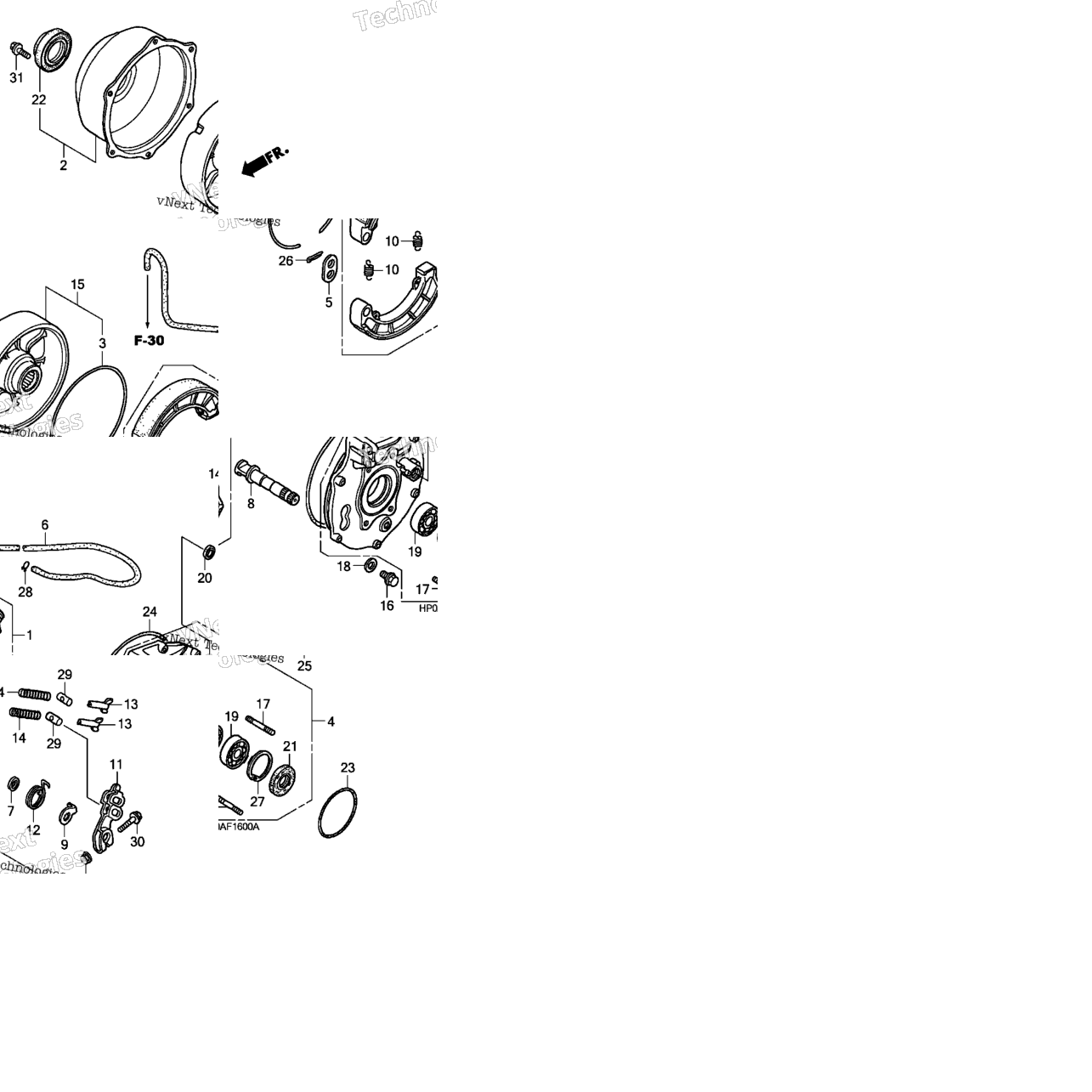 Rear Brake Panel