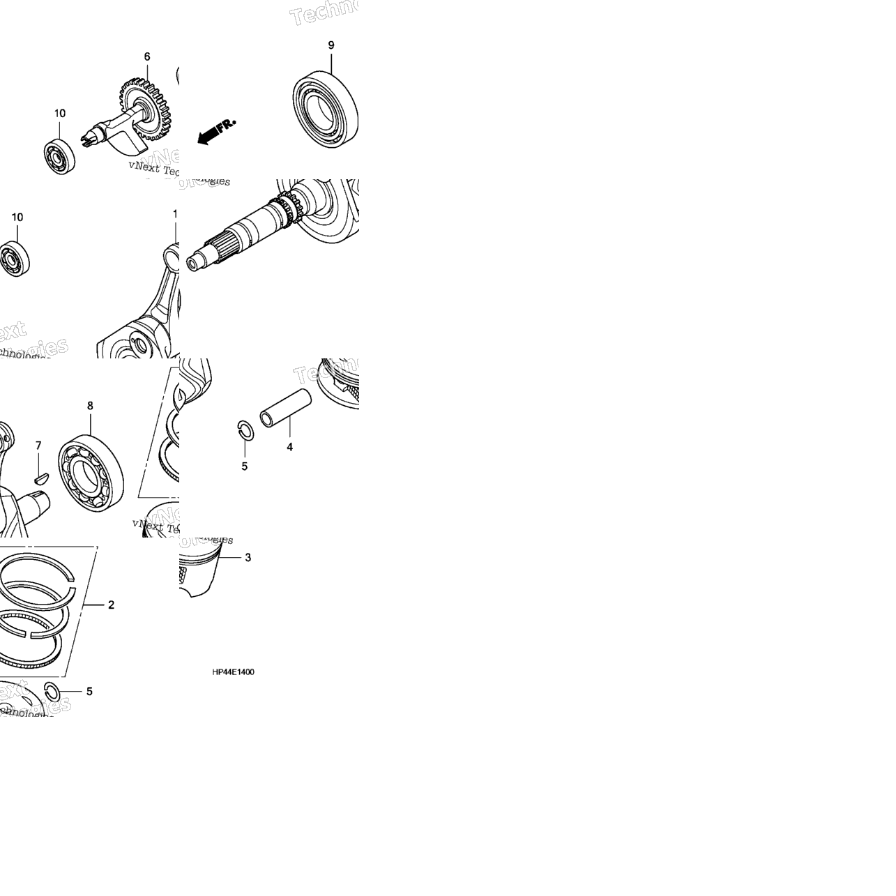 Crankshaft + Piston