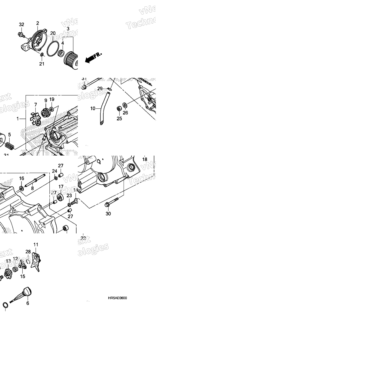 FRONT CRANKCASE COVER