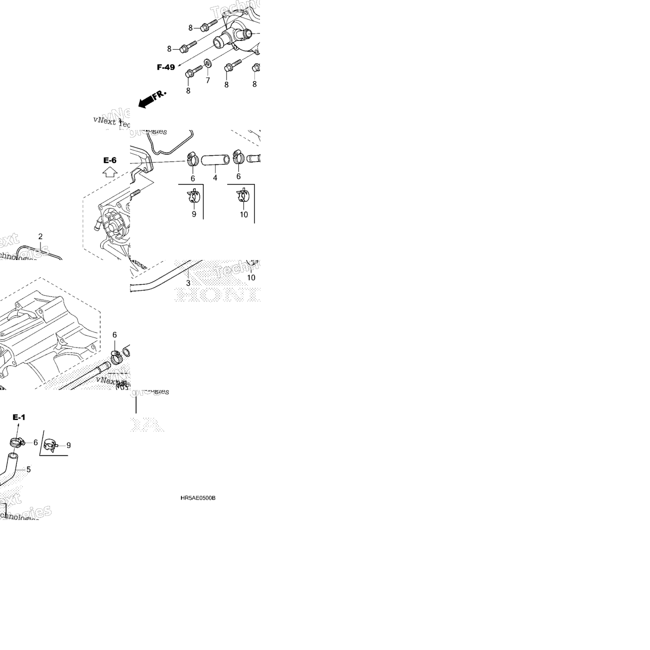 WATER PUMP COVER