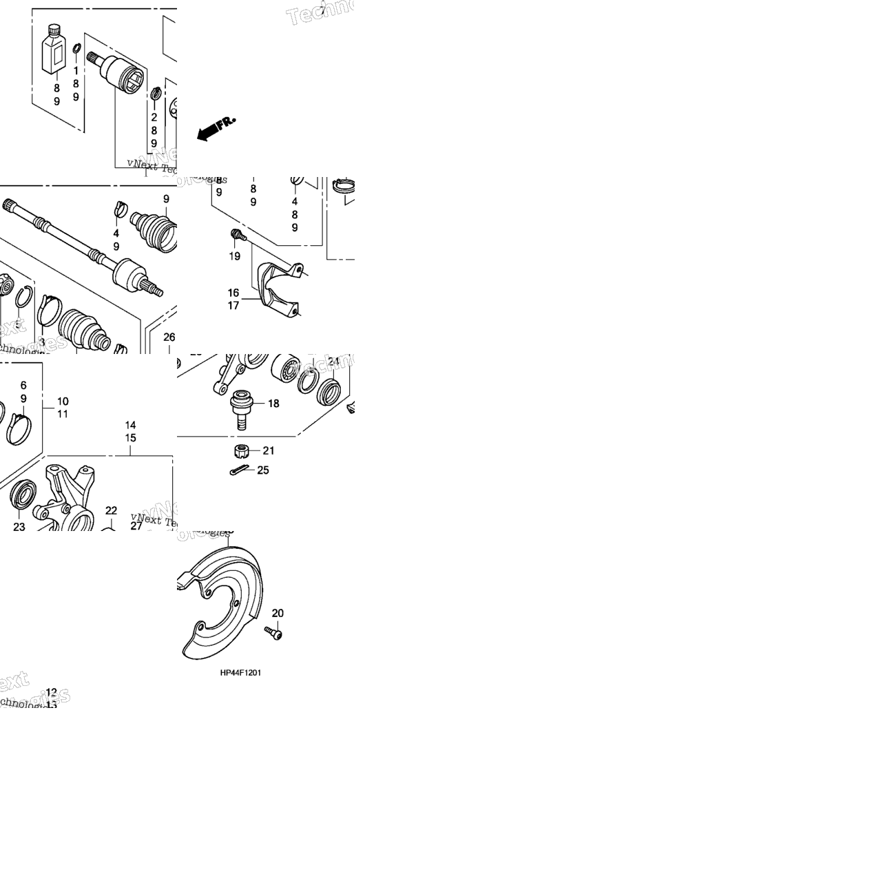 Front Knuckle (4Wd)