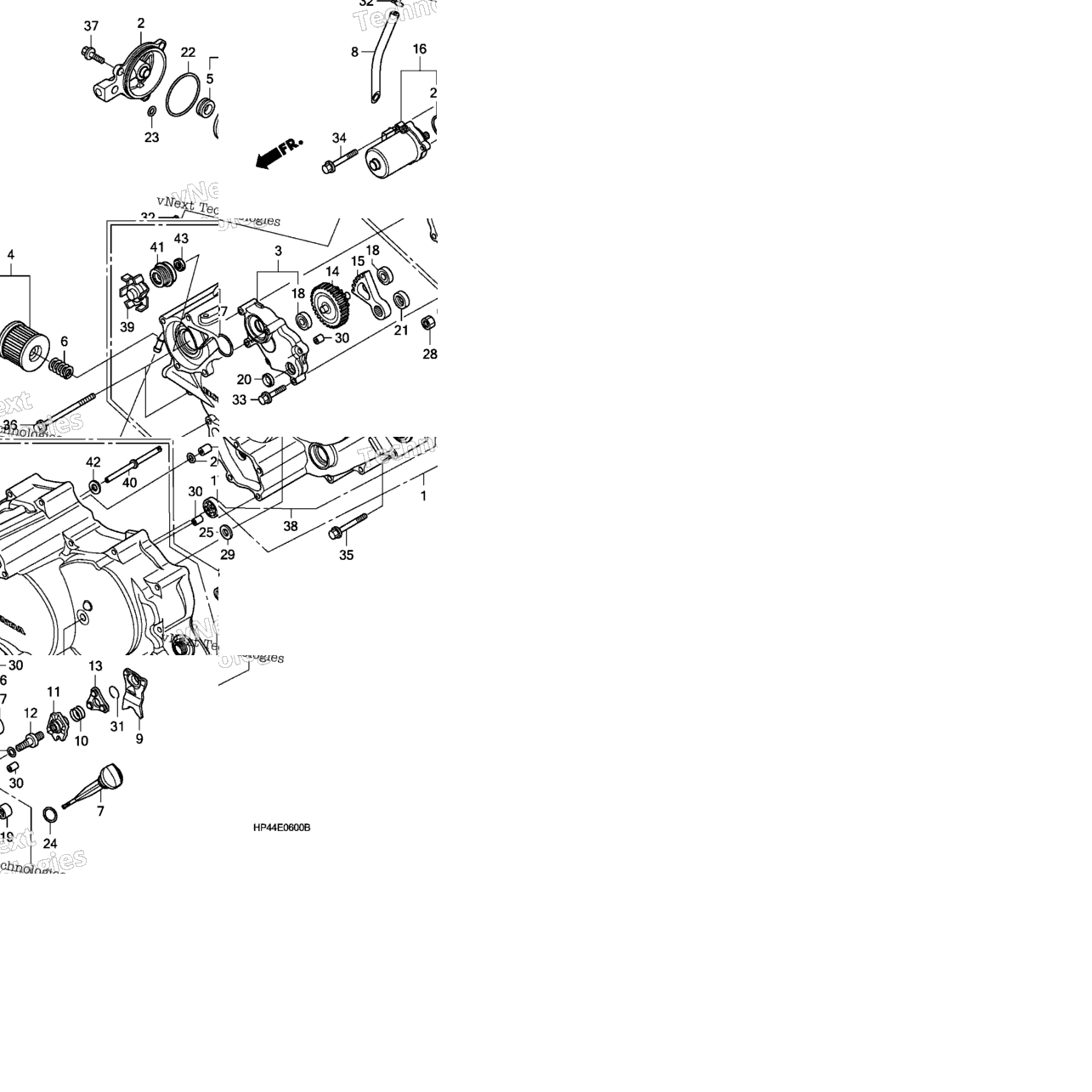 Front Crankcase Cover