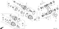 REAR KNUCKLE / REAR DRIVE SHAFT